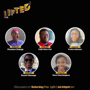 LIFTED pt. 2: Shining Dialogue on Overcoming Depression, Isolation, Fear, and many others.