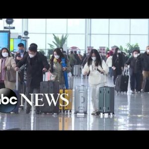 Vacationers leaving China face COVID-19 restrictions