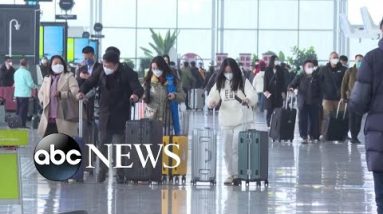 Vacationers leaving China face COVID-19 restrictions