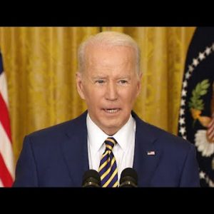Biden’s 2-Hour Press Conference Became once All Over the Space