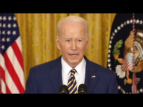 Biden’s 2-Hour Press Conference Became once All Over the Space