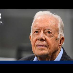 Broken-down President Jimmy Carter enters hospice care at house l GMA