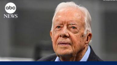 Broken-down President Jimmy Carter enters hospice care at house l GMA