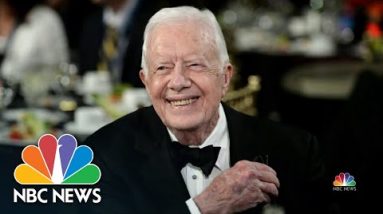 Primitive President Jimmy Carter in hospice care