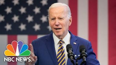 LIVE: Biden delivers remarks on healthcare entry | NBC Files
