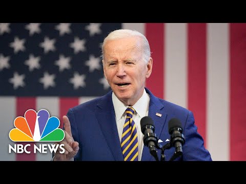 LIVE: Biden delivers remarks on healthcare entry | NBC Files