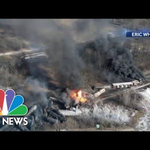 Health and safety concerns peaceable rampant in Ohio three weeks after educate derailment