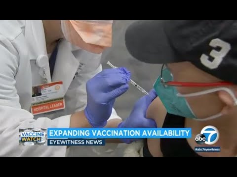California expanding vaccine eligibility to ages 16-64 with underlying health stipulations | ABC7