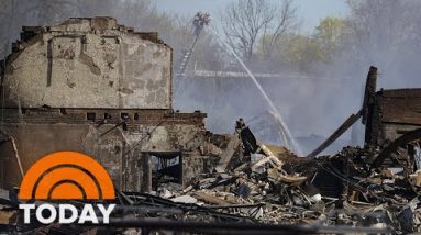 Indiana recycling plant fireplace extinguished nevertheless health concerns remain