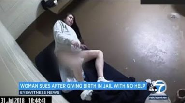 Lady gave initiating in jail cell without a medical abet, lawsuit says | ABC7