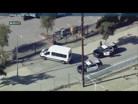 Police race inviting aged kidnapping victim in care facility’s van ends in Van Nuys